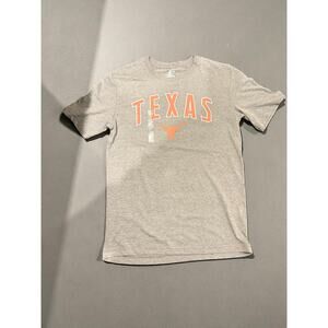 NWT Texas Longhorns College Football Heather Gray Short Sleeve Tee Medium